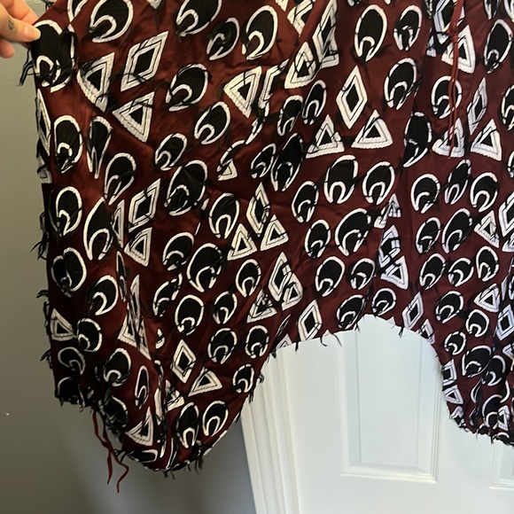 Chloe frayed jacquard harem pants - Picture 2 of 5